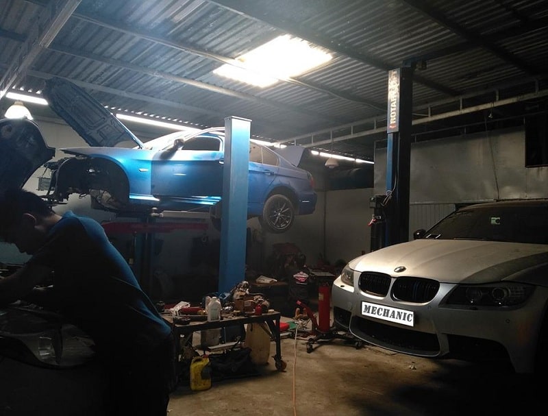 Gara sửa chữa thước lái BMW chuyên nghiệp tại quận 7