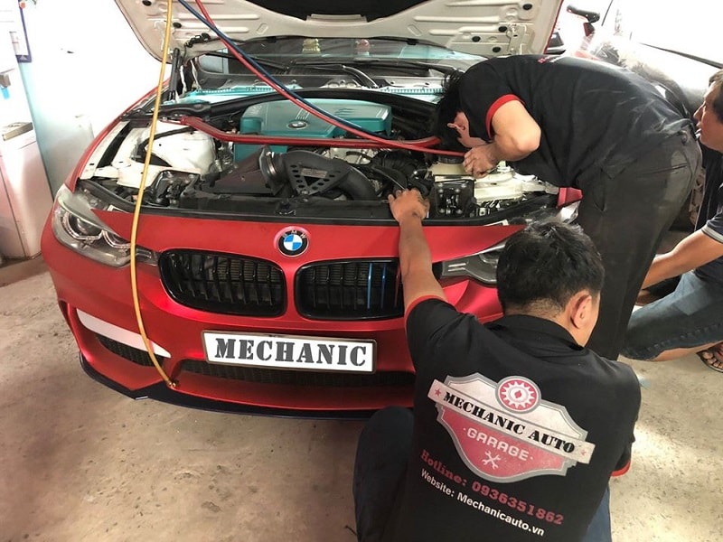Sửa chữa hệ thống điện lạnh ô tô BMW