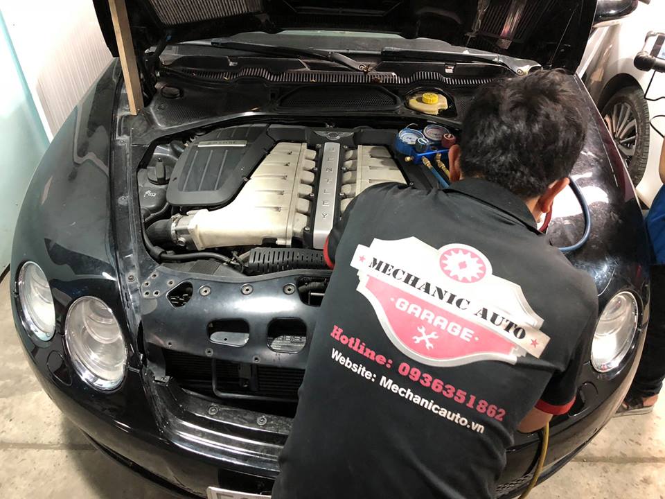 Garage sửa chữa Bentley uy tín và chuyên nghiệp