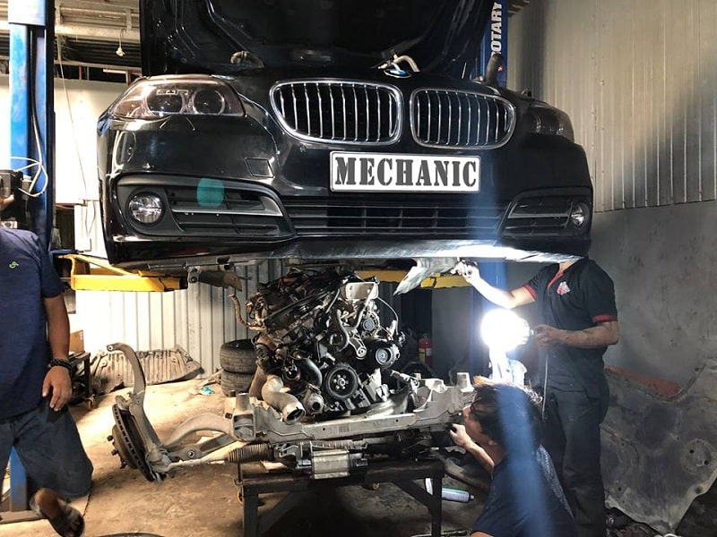 Gara sửa chữa thước lái BMW chuyên nghiệp tại TPHCM