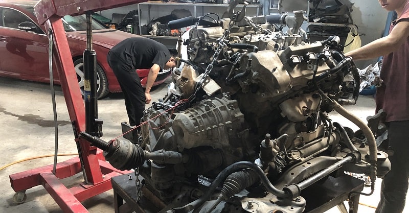 Garage sửa hệ thống phun xăng điện tử xe ô tô chuyên sâu