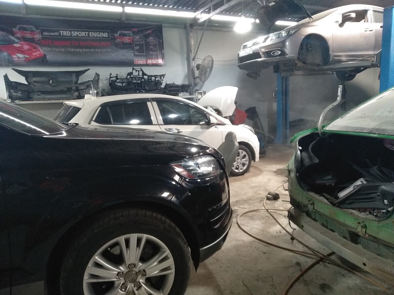 Garage sửa chữa hộp số ô tô chuyên nghiệp ở TPHCM