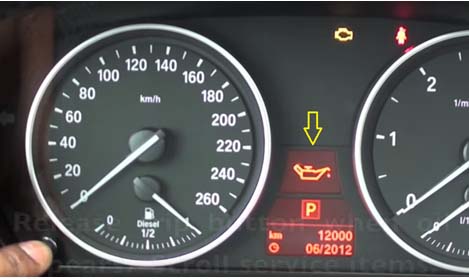 Các bước reset đèn báo nhớt trên xe BMW