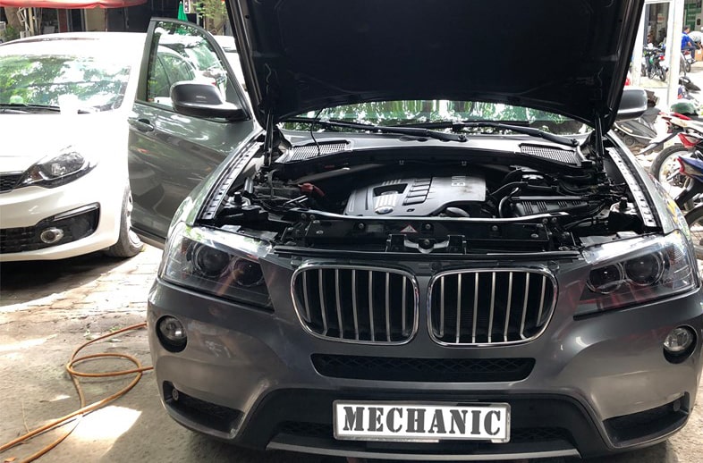 Quy trình sửa chữa điều hòa BMW bao gồm
