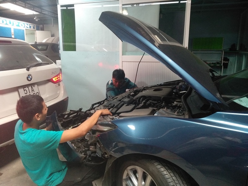 Nội dung sửa chữa Mazda 3 tại MECHANIC AUTO