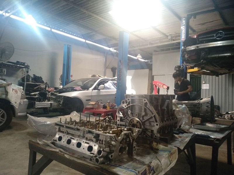 quy trình sửa chữa ô tô Jaguar chuyên nghiệp